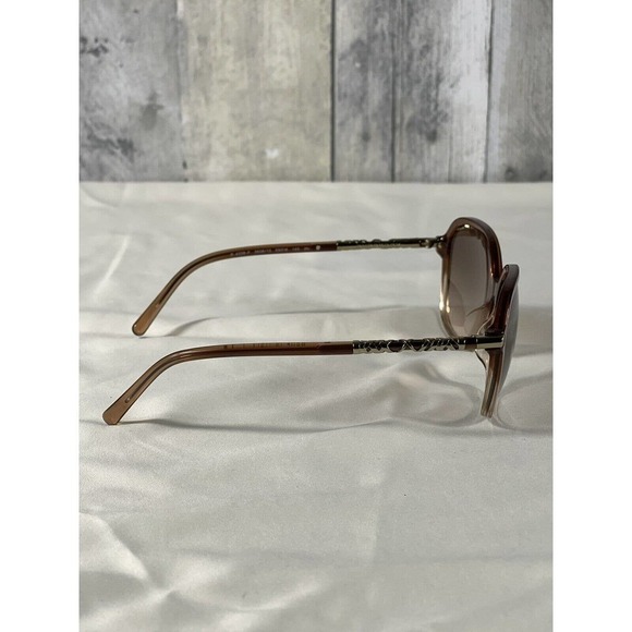 BURBERRY Unisex Oversized Brown With Pink Gradient Sunglasses 4228-F 3608/13 - Picture 5 of 10